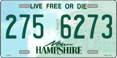 NH license plate 2756273