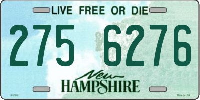 NH license plate 2756276