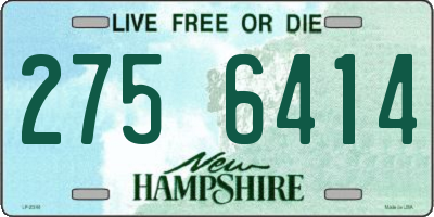 NH license plate 2756414