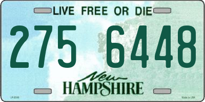NH license plate 2756448