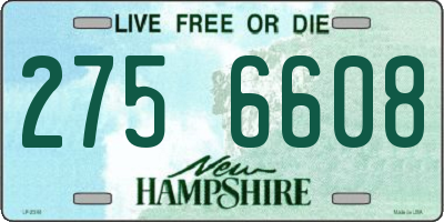 NH license plate 2756608