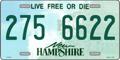 NH license plate 2756622