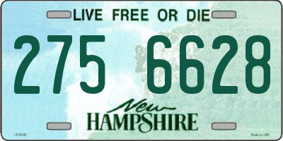 NH license plate 2756628
