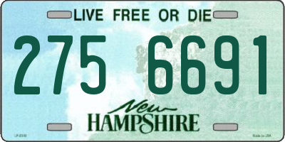 NH license plate 2756691