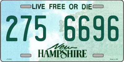 NH license plate 2756696