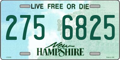 NH license plate 2756825