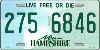 NH license plate 2756846