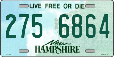 NH license plate 2756864