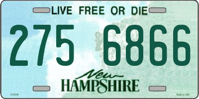 NH license plate 2756866