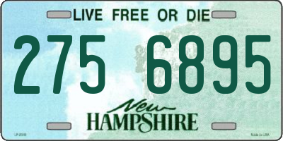 NH license plate 2756895