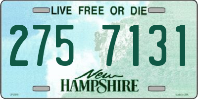NH license plate 2757131