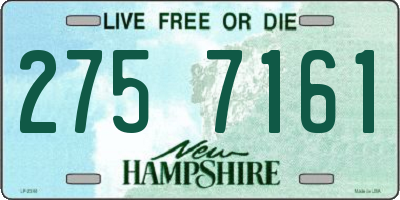 NH license plate 2757161