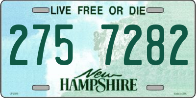 NH license plate 2757282