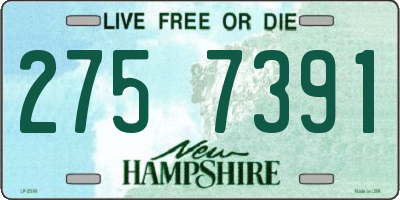 NH license plate 2757391