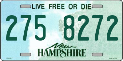 NH license plate 2758272