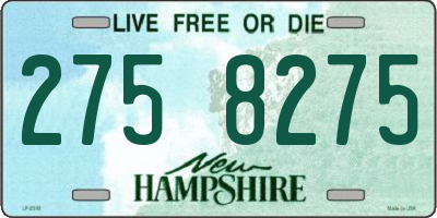 NH license plate 2758275