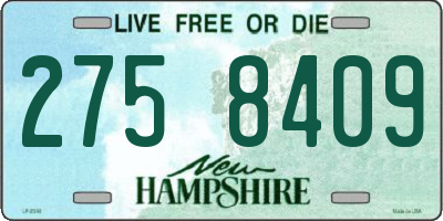 NH license plate 2758409