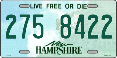 NH license plate 2758422