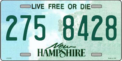 NH license plate 2758428