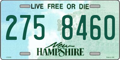 NH license plate 2758460