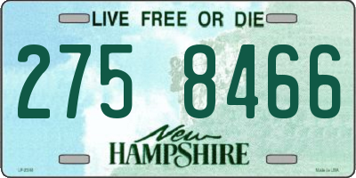 NH license plate 2758466