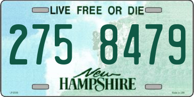 NH license plate 2758479
