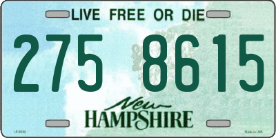 NH license plate 2758615
