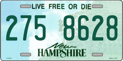NH license plate 2758628