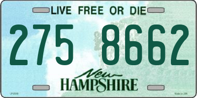 NH license plate 2758662