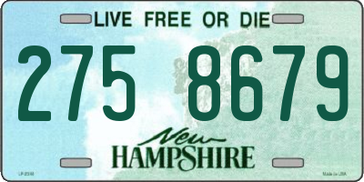 NH license plate 2758679