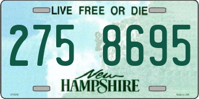 NH license plate 2758695
