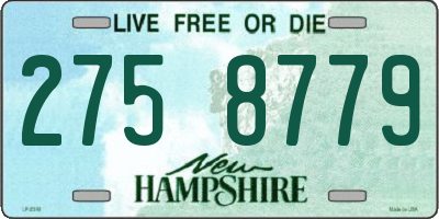 NH license plate 2758779
