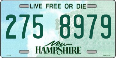 NH license plate 2758979