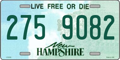 NH license plate 2759082