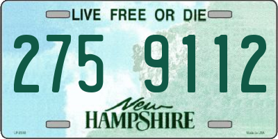 NH license plate 2759112