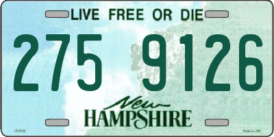 NH license plate 2759126