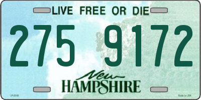 NH license plate 2759172