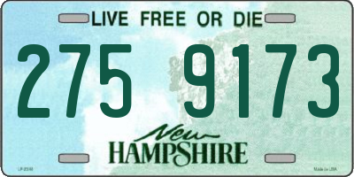 NH license plate 2759173