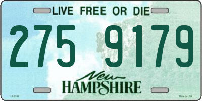NH license plate 2759179