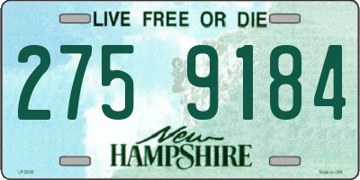 NH license plate 2759184
