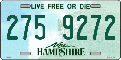 NH license plate 2759272