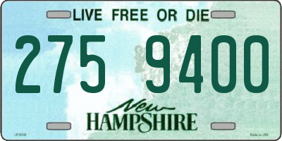 NH license plate 2759400