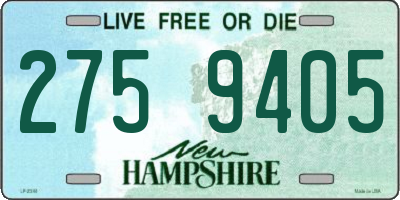 NH license plate 2759405