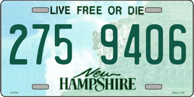 NH license plate 2759406