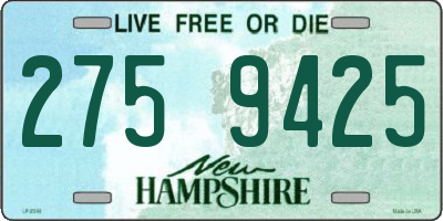 NH license plate 2759425