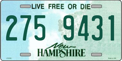 NH license plate 2759431