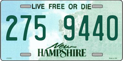 NH license plate 2759440