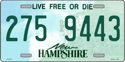 NH license plate 2759443