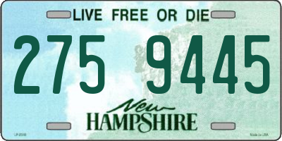 NH license plate 2759445