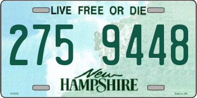 NH license plate 2759448